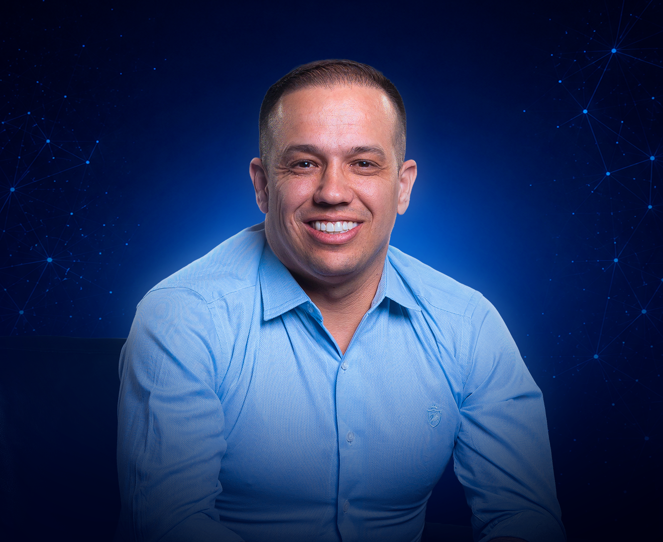 Allan Bomfim durante uma consulta online
